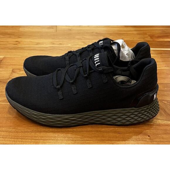 NEW NoBull Ripstop Unisex Sneakers Size Women’s 9.5 Men's 8 Black Lace Up - Picture 6 of 12